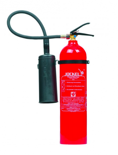 Jockel K5AJ - CO2-Feuerlöscher, ALU Behälter 5kg, EN3, 89B = 5LE